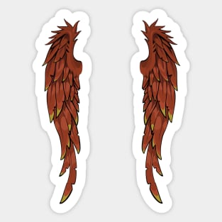 Phoenix Wings Sticker